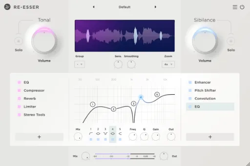 齿音消除 Wavesfactory Re-Esser Win MacOS
