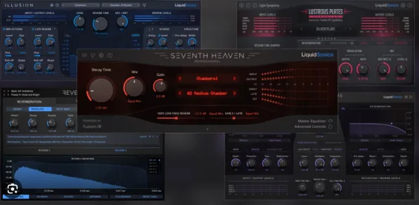 第七天堂混响5个插件全家桶 – LiquidSonics 5 in 1 Power Bundle [Win]