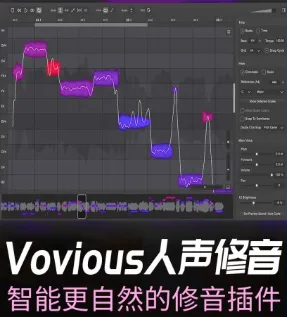 人声修音音高校正处理插件 DoublePi Technologies Vovious v1.0.5 Win Mac