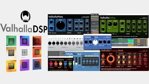 瓦哈拉混响延迟效果器插件 – ValhallaDSP bundle Win Mac